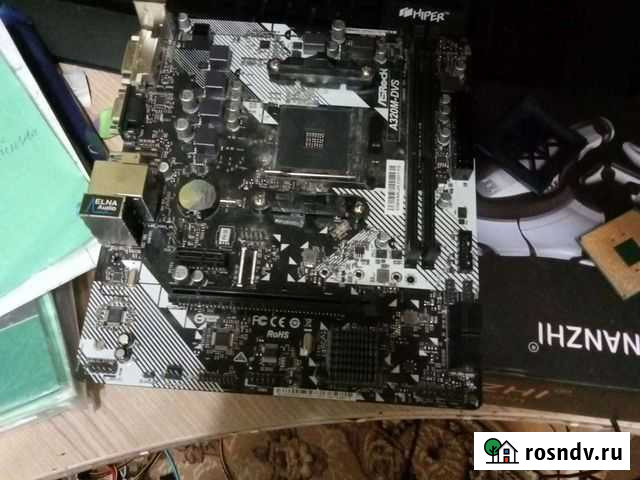 Материнская плата am4 ASRock Чухлома - изображение 1