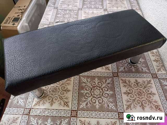 Подставка для рук маникюрная черная для маникюра Мурино - изображение 1