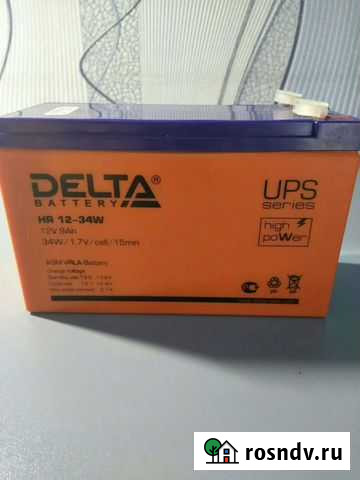 Аккумуляторная батарея Delta HR 12-34W (12V / 9Ah) Киров - изображение 1