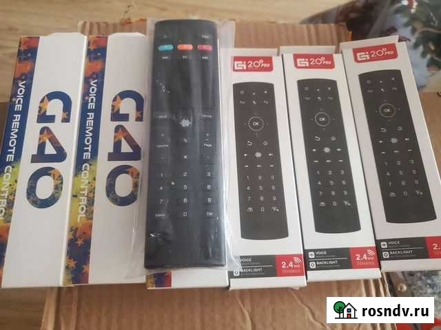 Пульт G20S Plus G40 Ugoos Москва - изображение 1