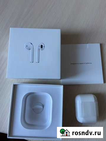 Apple airpods 2 оригинал Тюмень - изображение 1