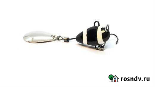 Тейл-спиннер Hurricane 14гр. Zebra Киров - изображение 1