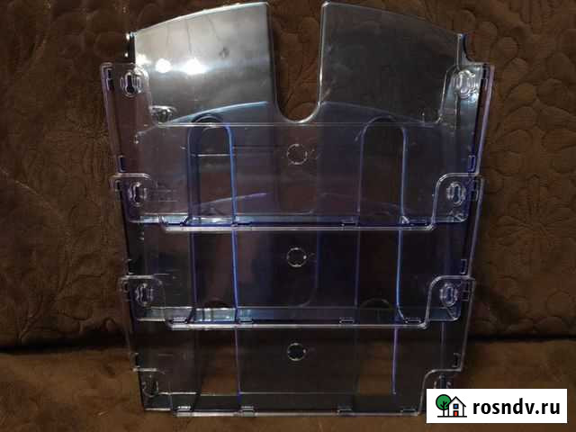 Лоток для бумаг настенный Клин - изображение 1