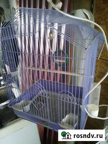 Клетка для попугая Нововаршавка - изображение 1
