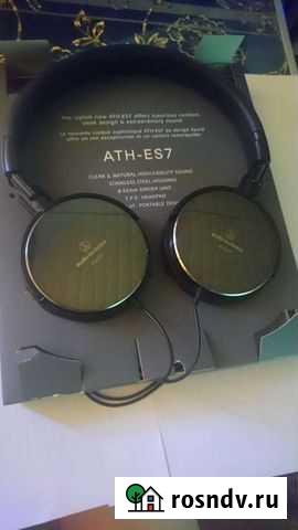 Hi-Fi наушники, audio - technica  ATH-ES - 7 Рязань - изображение 1