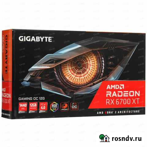 Видеокарта gigabyte AMD Radeon RX 6700 XT Улан-Удэ - изображение 1