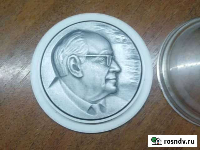 Настольная медаль Туполев Гагарин - изображение 1