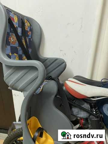 Детское сиденье для велосипеда, вес до 25кг Краснодар - изображение 1
