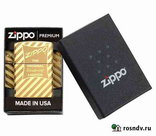 Зажигалка Zippo 49075 Vintage Box Top Оригинал Москва