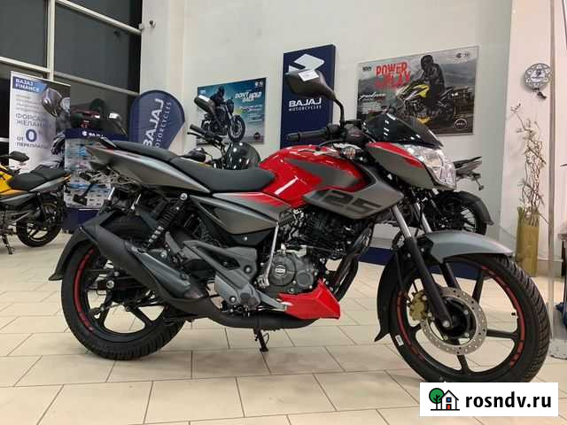 Мотоцикл Bajaj Pulsar NS 125 красный Уфа - изображение 1