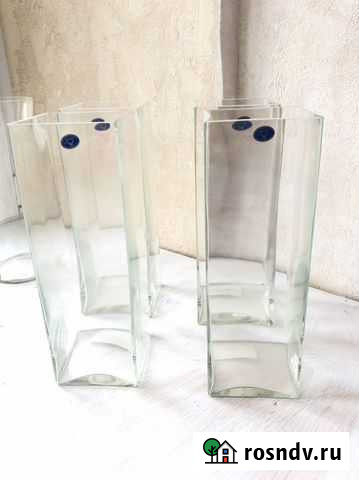 Ваза стекло, прямая Ростов-на-Дону - изображение 1