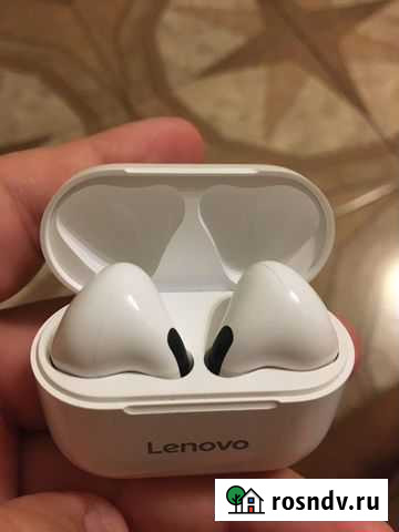 Беспроводные наушники lenova Краснодар - изображение 1