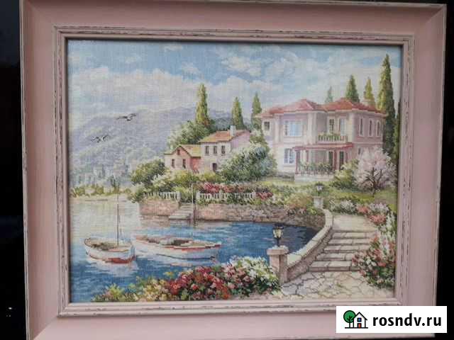 Картина вышитая крестом Тюмень - изображение 1