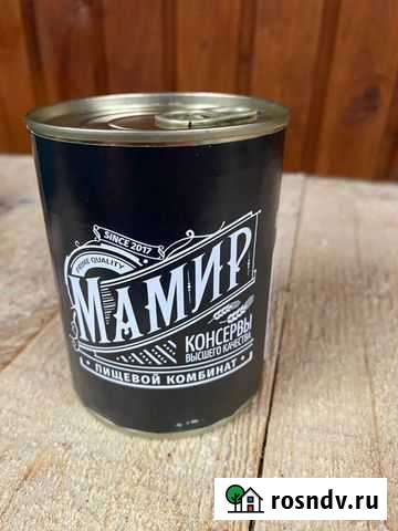 Тушеная индейка томленая в собственном соку 325гр Тула - изображение 1