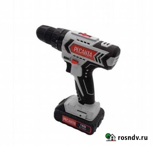 Аккумуляторный шуруповерт Ресанта да-18-2лк-У Аксай - изображение 1