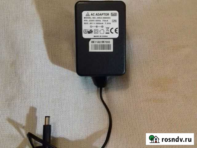 Блок питания 9 вольт. 800ма Санкт-Петербург - изображение 1