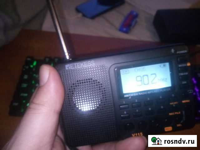 Приёмник FM/AM/SW retekess V115,SD card, AUX-in Ростов-на-Дону - изображение 1