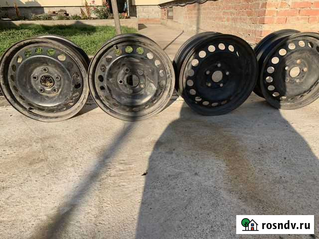 Диски штампованные оригинальные 15 skoda Алексеевка - изображение 1