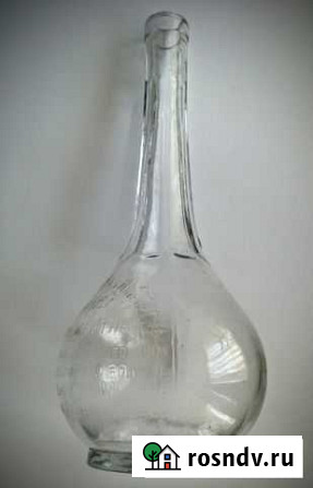 Бутылка 1890 Creme De Menthe с номером Калининград - изображение 1