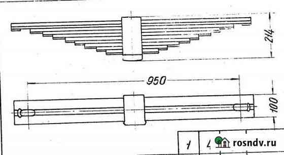 Рессора 53-131-00 тгк-2 Владимир