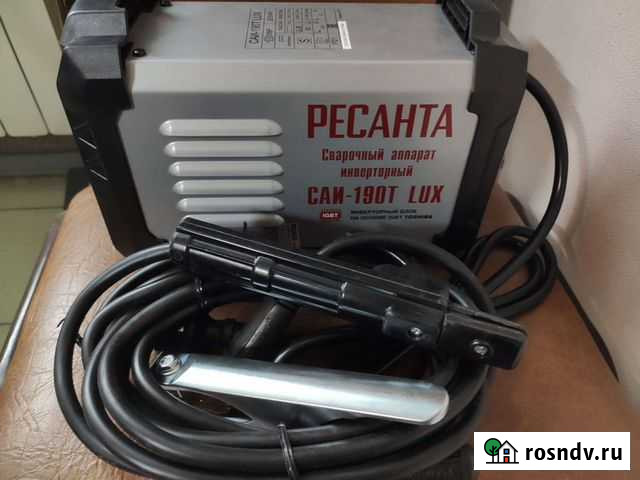 Сварочник Ресанта саи-190Т LUX (новый) Курган - изображение 1