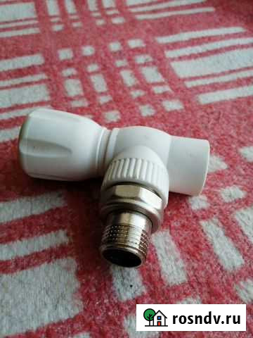 Кран угловой шаровый на радиаторы отопления, новые Киров - изображение 1