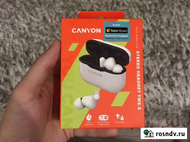 Беспроводные наушники Canyon TWS-3 Сосенский - изображение 1