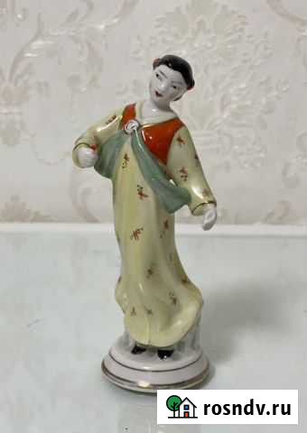 Статуэтка Китаянка с цветком Вербилки оригинал Симферополь - изображение 1