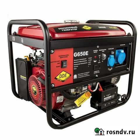 Генератор бензиновый DDE G650Е 917-439 Санкт-Петербург - изображение 1