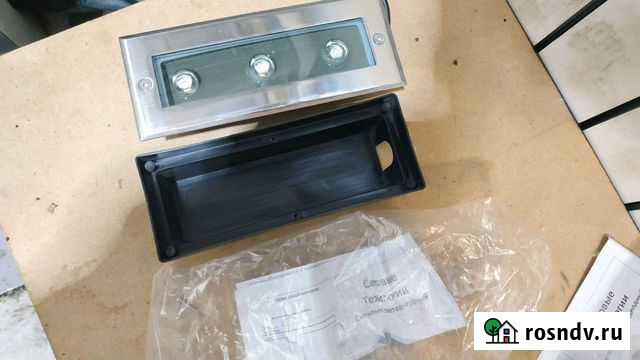 Светильник светодиодный ландшафтный 3Вт. 12В. Б/У Тюмень - изображение 1