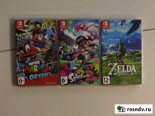 Игры на nintendo switch Керчь - изображение 1