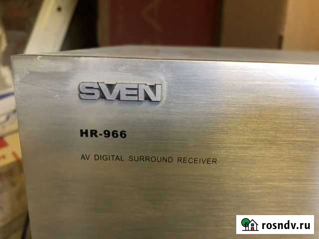 Ресивер сабвуфер колонки Sven Краснодар - изображение 1