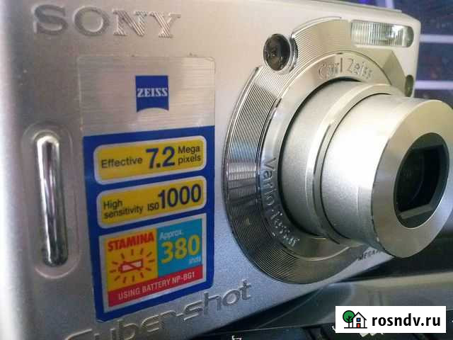Продается фотоаппарат Sony Cyber-shot DSC-W35 Уфа - изображение 1