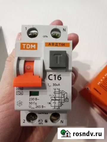 Автоматический выключатель с защитой новый Курган - изображение 1