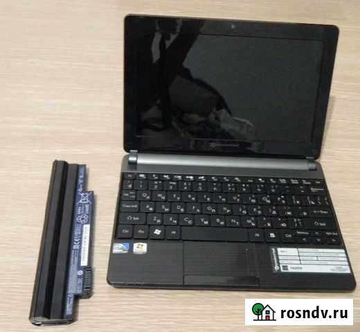 Нетбук Packardbell 10.1, озу 2Gb, диск 250Gb Новосибирск - изображение 1