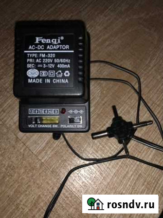 AC/DC Adaptor 3-12v 400mA Саранск - изображение 1
