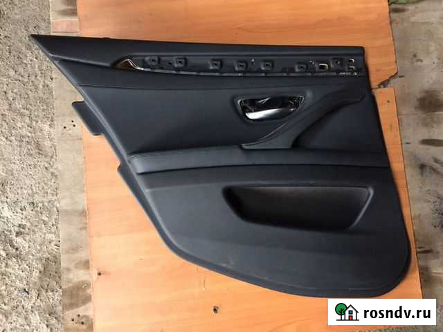 Bmw f10 задняя карта обшивка двери Нижний Новгород - изображение 1
