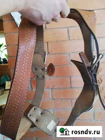 Кожаная шлейка для средней собаки Нижний Новгород - изображение 1