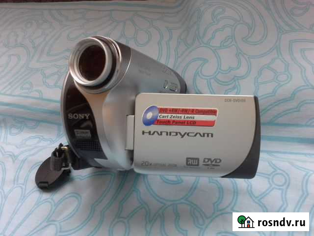 Видеокамера Sony DCR-DVD105E Санкт-Петербург - изображение 1