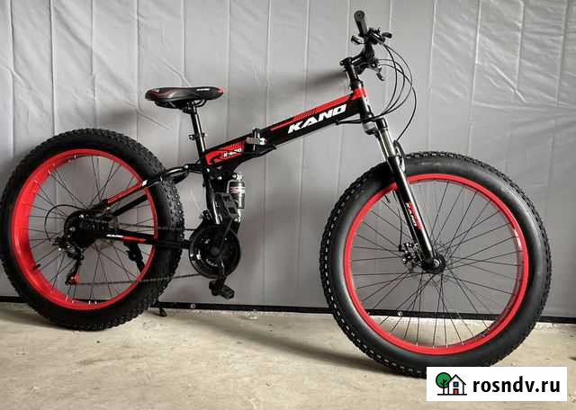 Фэтбайк Kano K-260 Двухподвес Складной Велосипед Москва - изображение 1