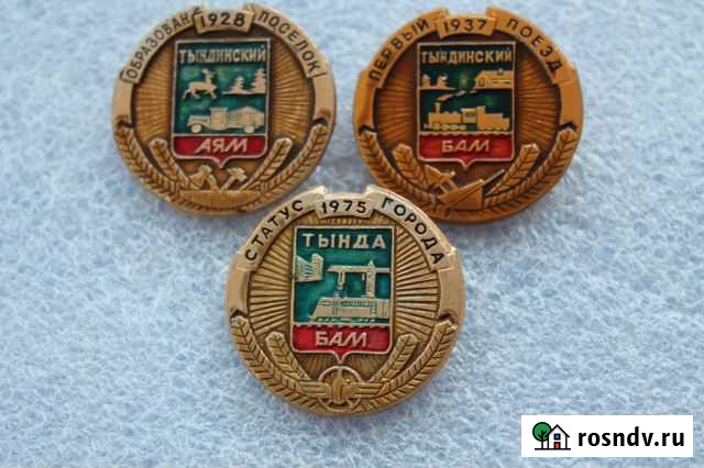 Значки Тында Калининград - изображение 1