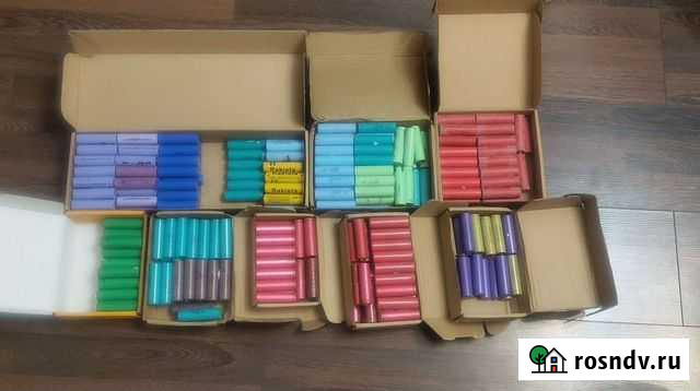 Аккумуляторы 18650 бу Москва - изображение 1