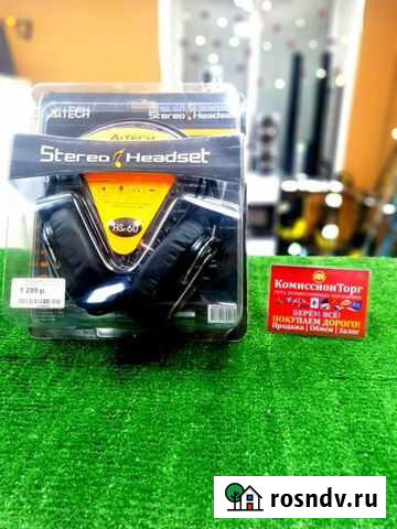 Наушники A4tech HS-60 Прокопьевск - изображение 1