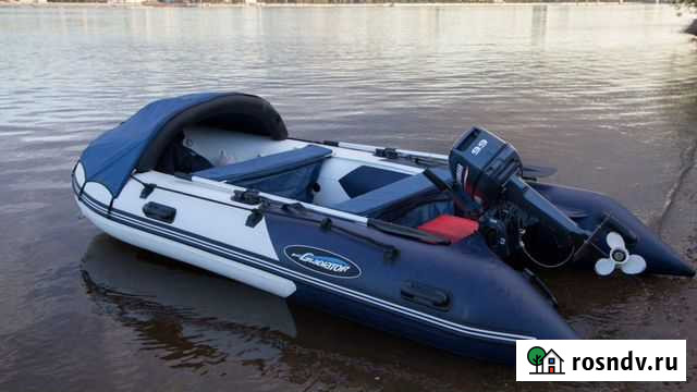 Лодка пвх Gladiator 370 + мотор Yamaha 9,9 Иркутск - изображение 1