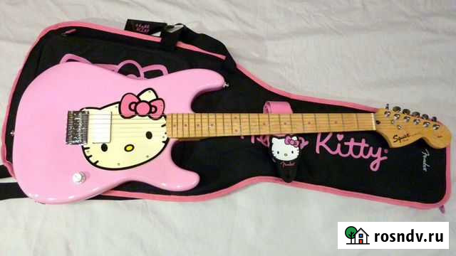 Fender Squier Hello Kitty Воронеж - изображение 1