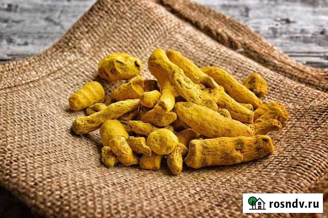 Корень куркумы натуральный. Из Индии. Суперпродукт Астрахань - изображение 1