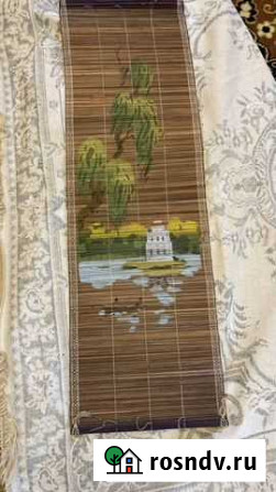 Панно из бамбуковой соломки, СССР Вязники - изображение 1