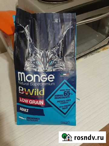 Сухой корм для кошек Monge Новокузнецк - изображение 1