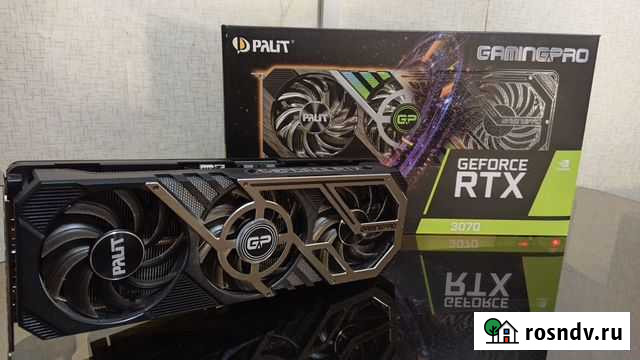 Видеокарта rtx palit 3070 no lhr Ростов-на-Дону - изображение 1