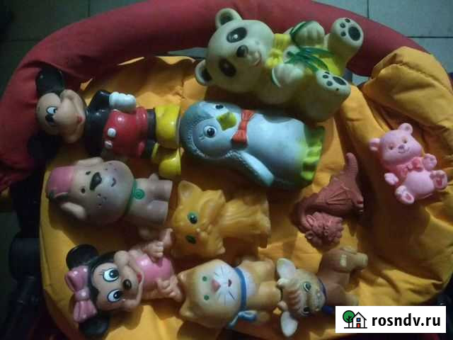 Игрушки Резиновые Пакетом, времен СССР Жуковский - изображение 1